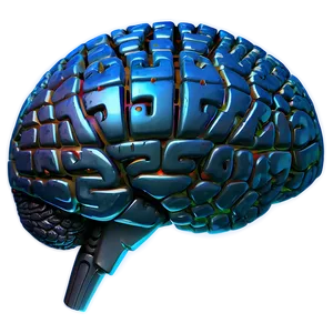 Cyber Brain Png 04292024 PNG image