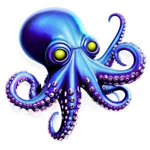 Cyber Octopus PNG 05062024 PNG
