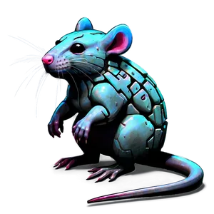 Cyber Rat Design Png 05042024 PNG image