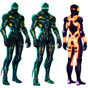 Cyber Villain Concept PNG Hpa74 PNG