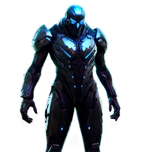 Cyber Villain Concept Png Yxf12 PNG image