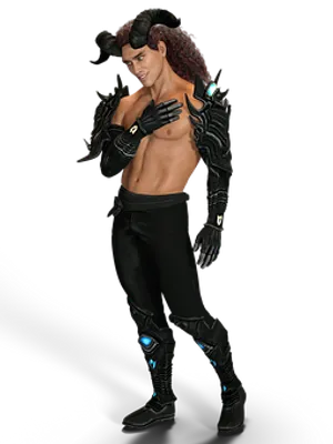 Cybernetic Horns Character
