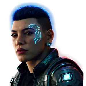 Cyberpunk Characters PNG Wrr