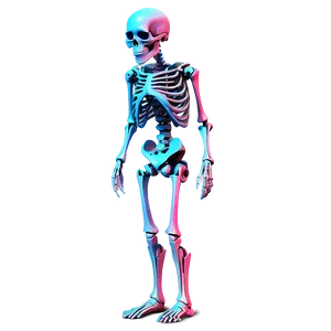 Cyberpunk Skeleton Png 05032024 PNG image