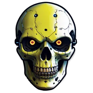 Cyberpunk Skull Avatar Png C PNG image