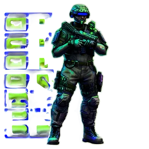 Cyberpunk Soldiers PNG 06122024