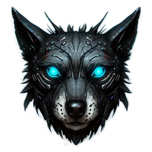 Cyberpunk Wolf Head Concept PNG Iye61 PNG