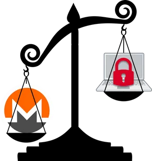Cybersecurityvs Privacy Balance PNG