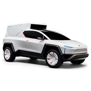 Cybertruck In Action Tesla Png Ngp53 PNG image