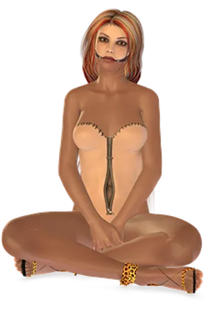 Cyborg Woman Artistic Render