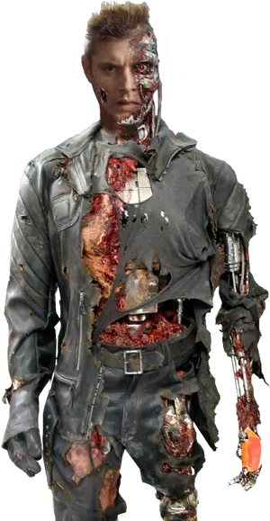 Cyborg Zombie Special Effects Makeup