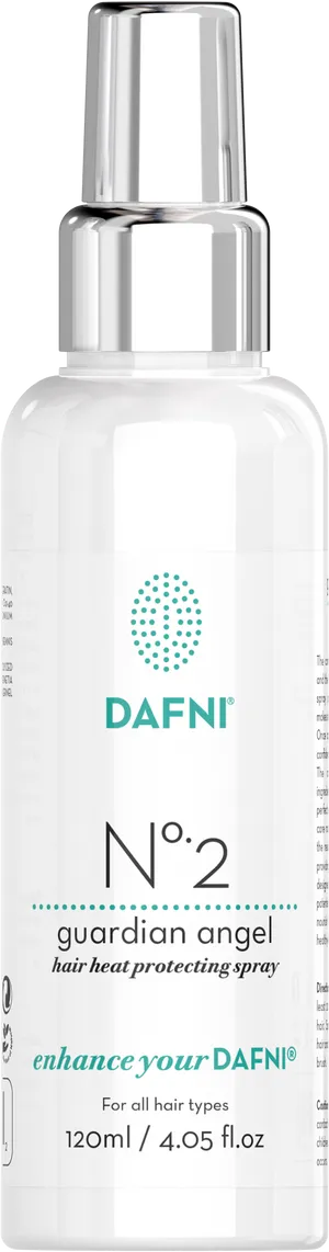 D A F N I Hair Heat Protecting Spray Bottle