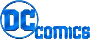 D C_ Comics_ Blue_ Logo PNG image