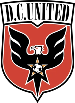 D C United Soccer Club Crest PNG image