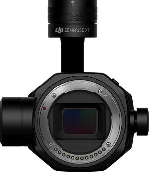 D J I Zenmuse X7 Camera Gimbal PNG image