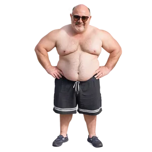 Dad Bod Proud Papa PNG 59