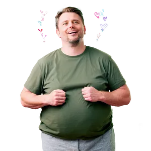 Dad Bod Valentines Surprise PNG 06282024