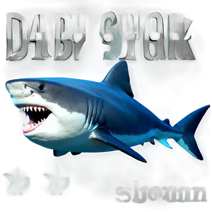 Daddy Shark Cool PNG Mic