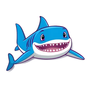 Daddy Shark Cute Cartoon PNG 06212024 PNG