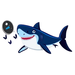 Daddy Shark Cute Cartoon PNG 98 PNG