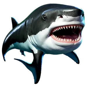 Daddy Shark Illustration Png Mxs77 PNG image