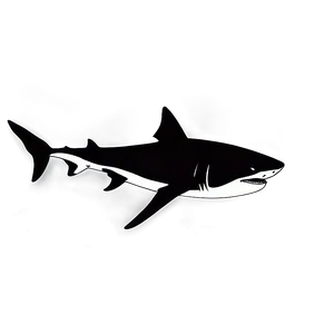 Daddy Shark Silhouette Png 06212024 PNG image