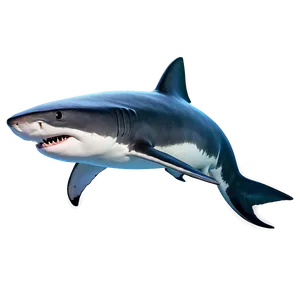 Daddy Shark Smile PNG Yww