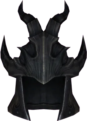 Daedric Helmet Skyrim PNG