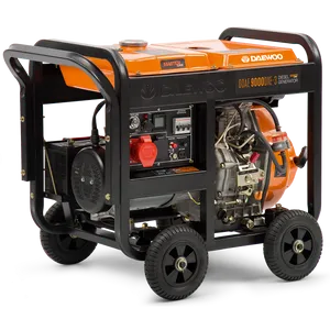 Daewoo Diesel Generator D D A E9000 D X E PNG