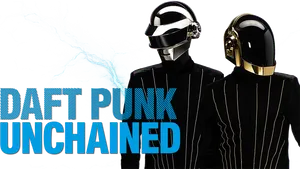 Daft_ Punk_ Unchained_ Promotional_ Art PNG image