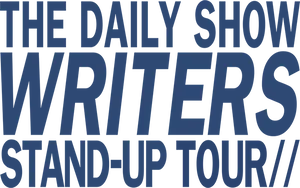 Daily Show Writers Stand Up Tour Logo PNG image