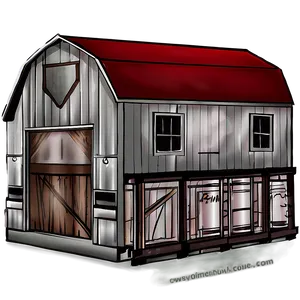 Dairy Farm Barn PNG Oge62 PNG