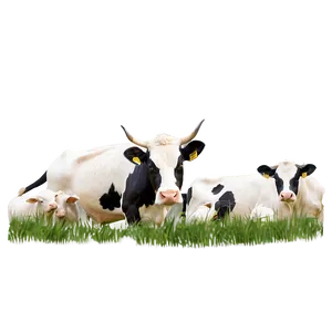 Dairy Farm Cows PNG Gkj58