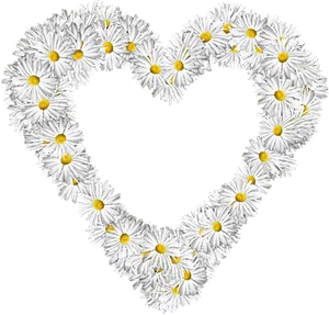 Daisy Heart Shape