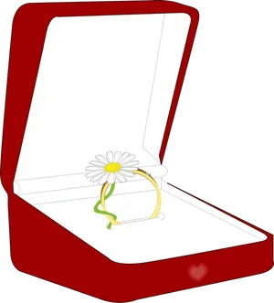 Daisy Ringin Red Box PNG