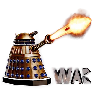 Dalek At War PNG Gtd6 PNG