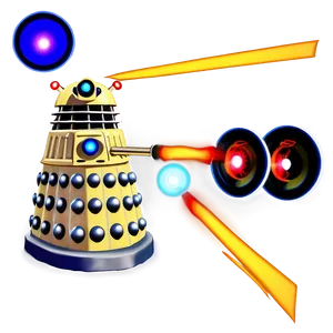 Dalek Attack Position PNG 06242024 PNG