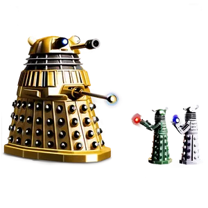 Dalek Attack Position PNG Veu PNG