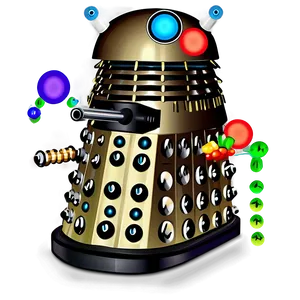 Dalek Christmas Edition PNG 06242024 PNG