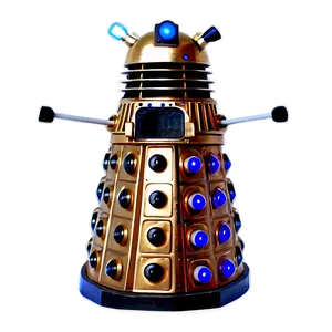Dalek On Fire PNG Kmy93