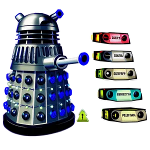 Dalek Technology Diagram PNG Wwi33 PNG