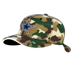 Dallas Cowboys Camo Hat Png 06292024 PNG image