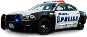 Dallas Police Car H D PNG