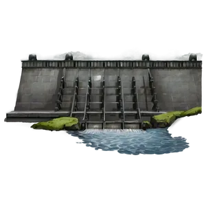 Dam B PNG image