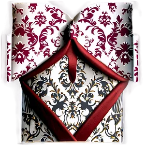 Damask Fabric Luxury Png Vut85 PNG image