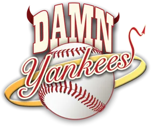 Damn Yankees Baseball Logo PNG image