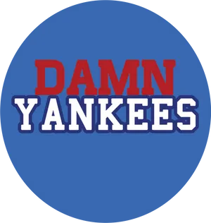 Damn Yankees Logo Parody PNG image