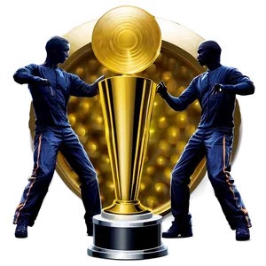 Dance Battle Trophy Png 05042024 PNG image