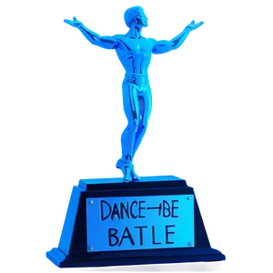 Dance Battle Trophy Png Udl30 PNG image