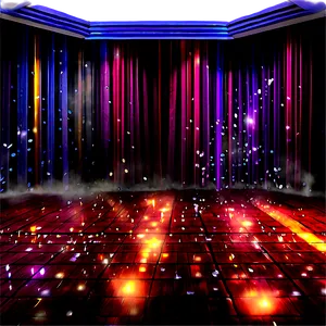 Dance Floor With Fog PNG 06262024